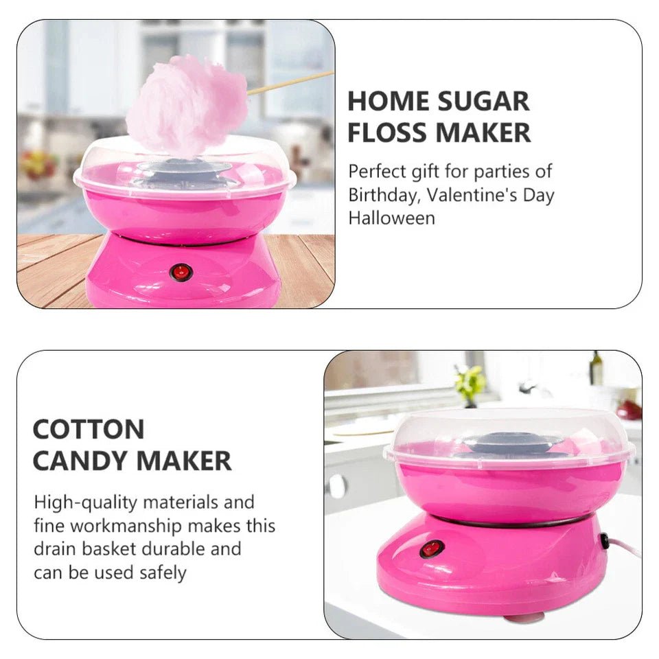 Mini Electric Cotton Candy Maker โ Easy to Use - Nobita Toys