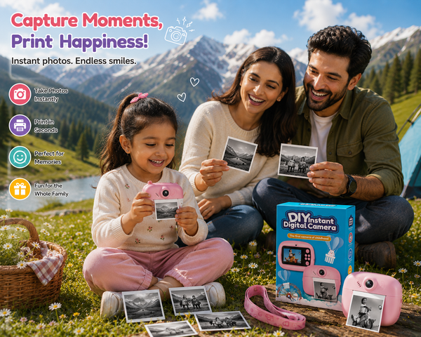 DIY Instant Print Digital Camera for Kids - Nobita Toys