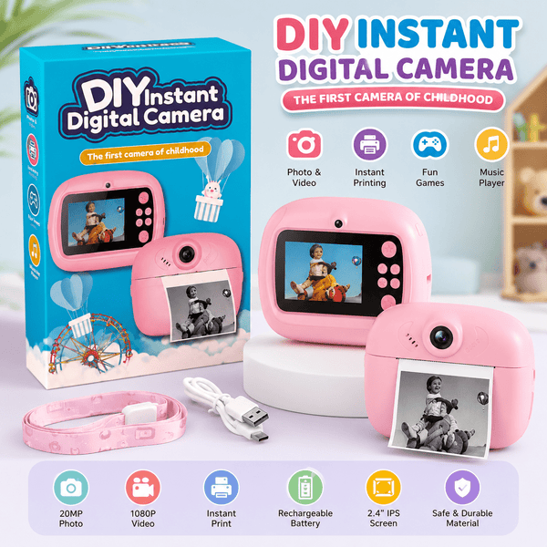 DIY Instant Print Digital Camera for Kids - Nobita Toys