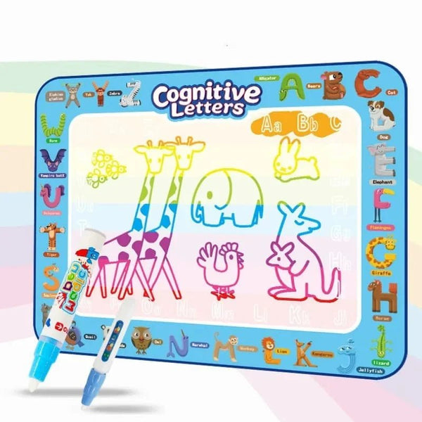 Magic Water Drawing Mat for Kids | Reusable Painting Play Mat - Nobita Toys