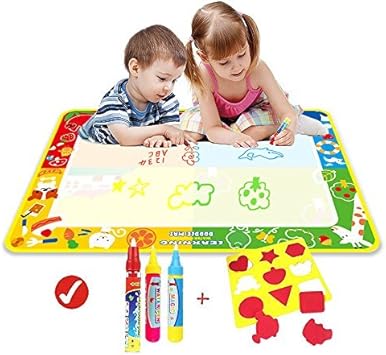 Magic Water Drawing Mat for Kids | Reusable Painting Play Mat - Nobita Toys